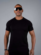 Tri-Motion Split T-Shirt - Black - S - TRIMODE