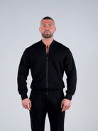 Tri-Motion Bomber Jacket- Black - TRIMODE