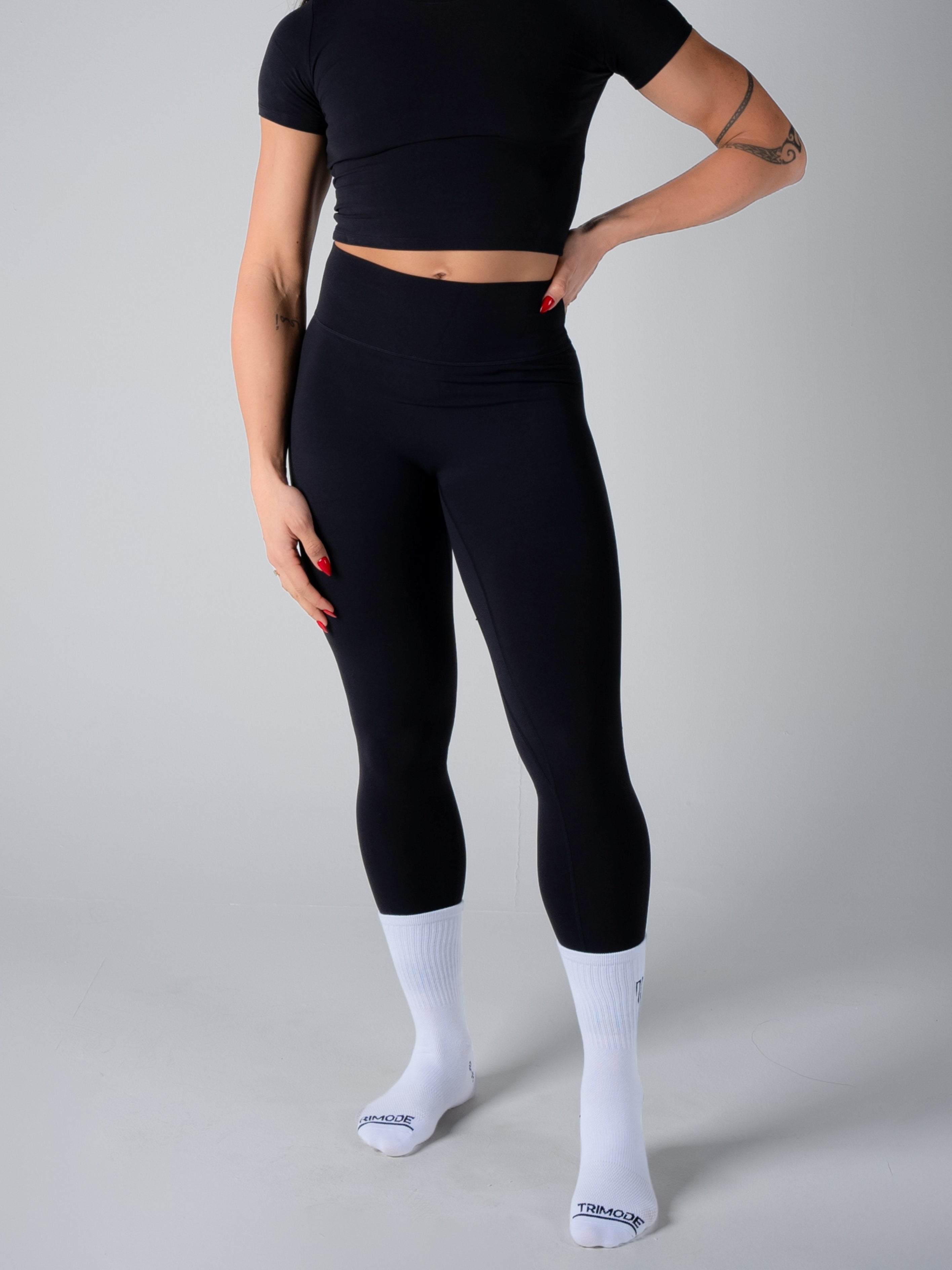 Tri-Active Leggings - Black - TRIMODE