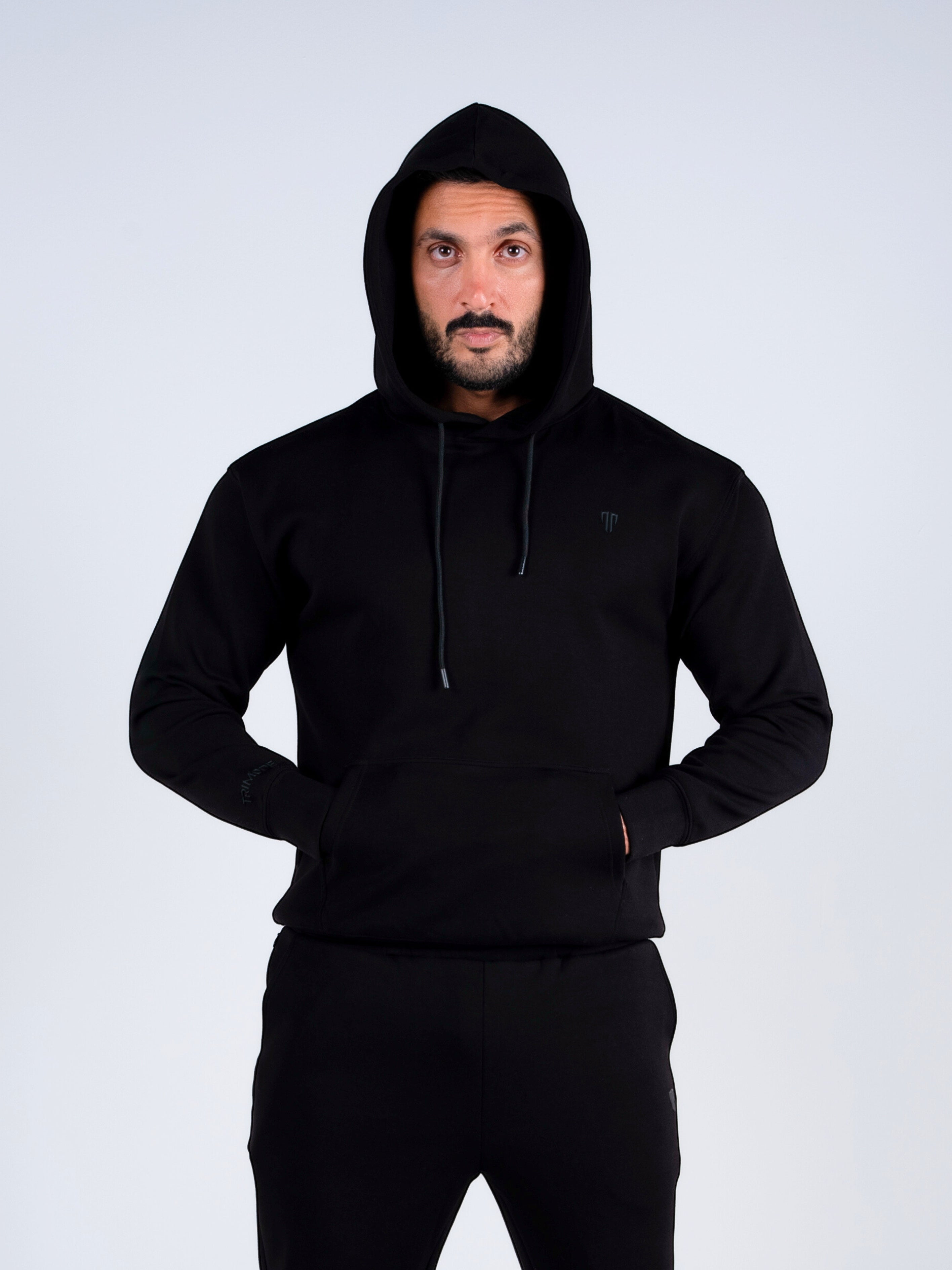 Tri-Motion Hoodie - Black - TRIMODE