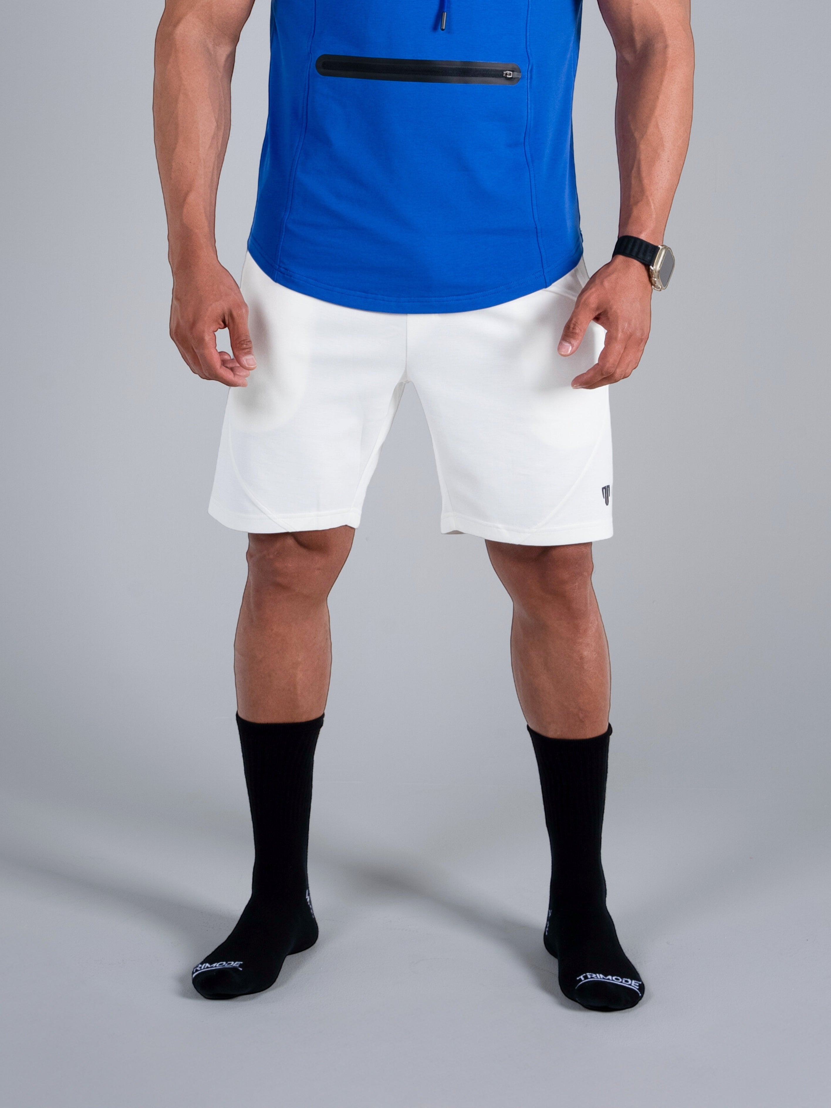 All Day Short - White - TRIMODE