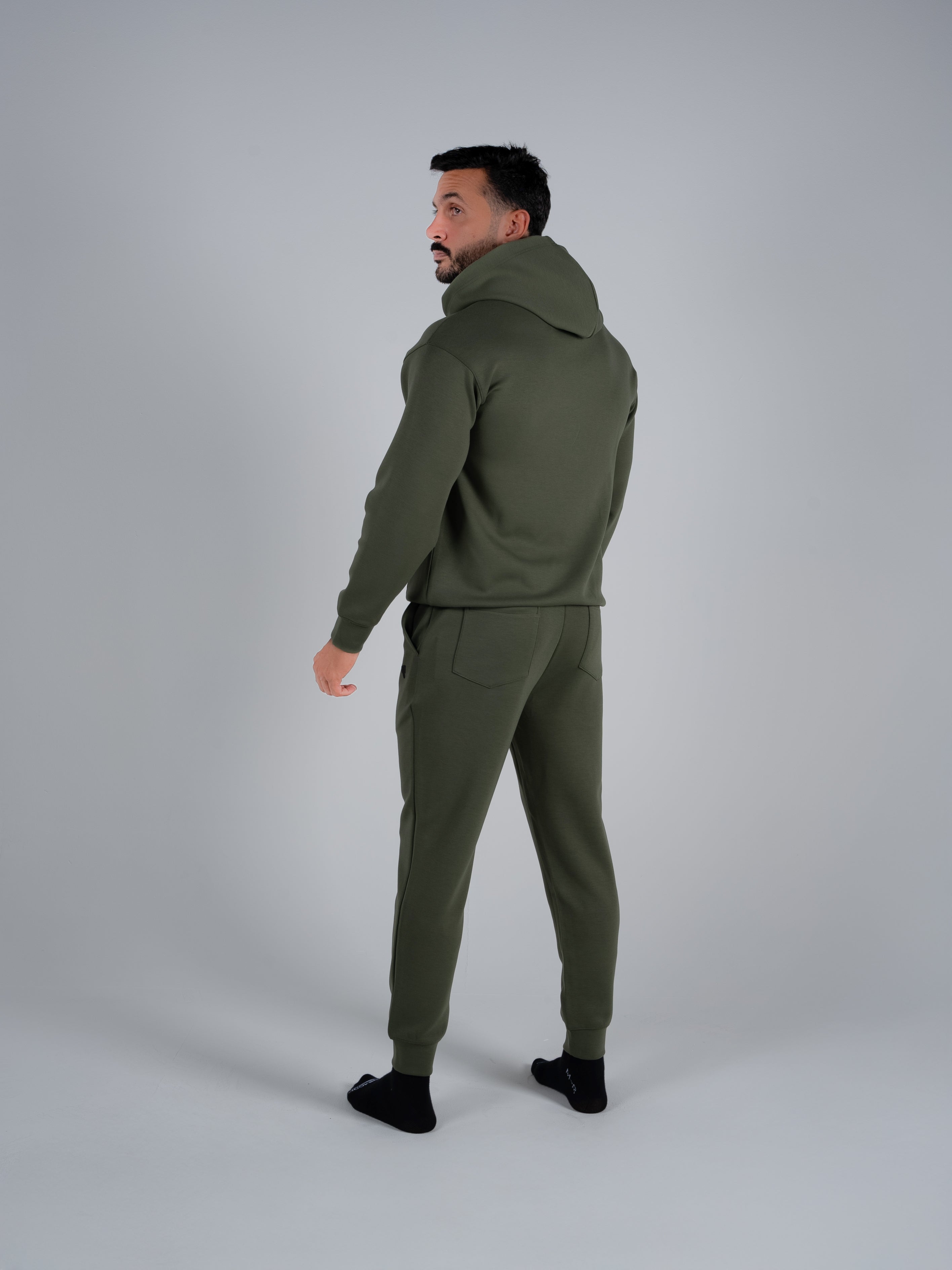 Tri-Motion Hoodie - Army Green - S - TRIMODE