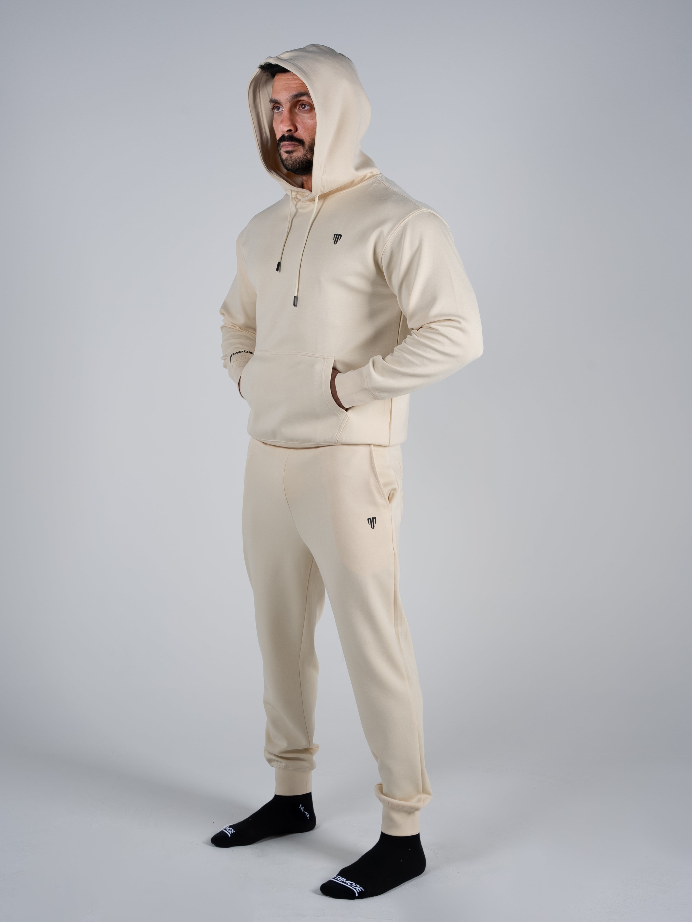 Tri-Motion Sweatpant - Cream - S - TRIMODE