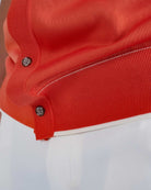 Tri-Knit Button Polo - Fire Orange - S - TRIMODE