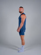 Tri-Motion Tank - Denim Blue - TRIMODE