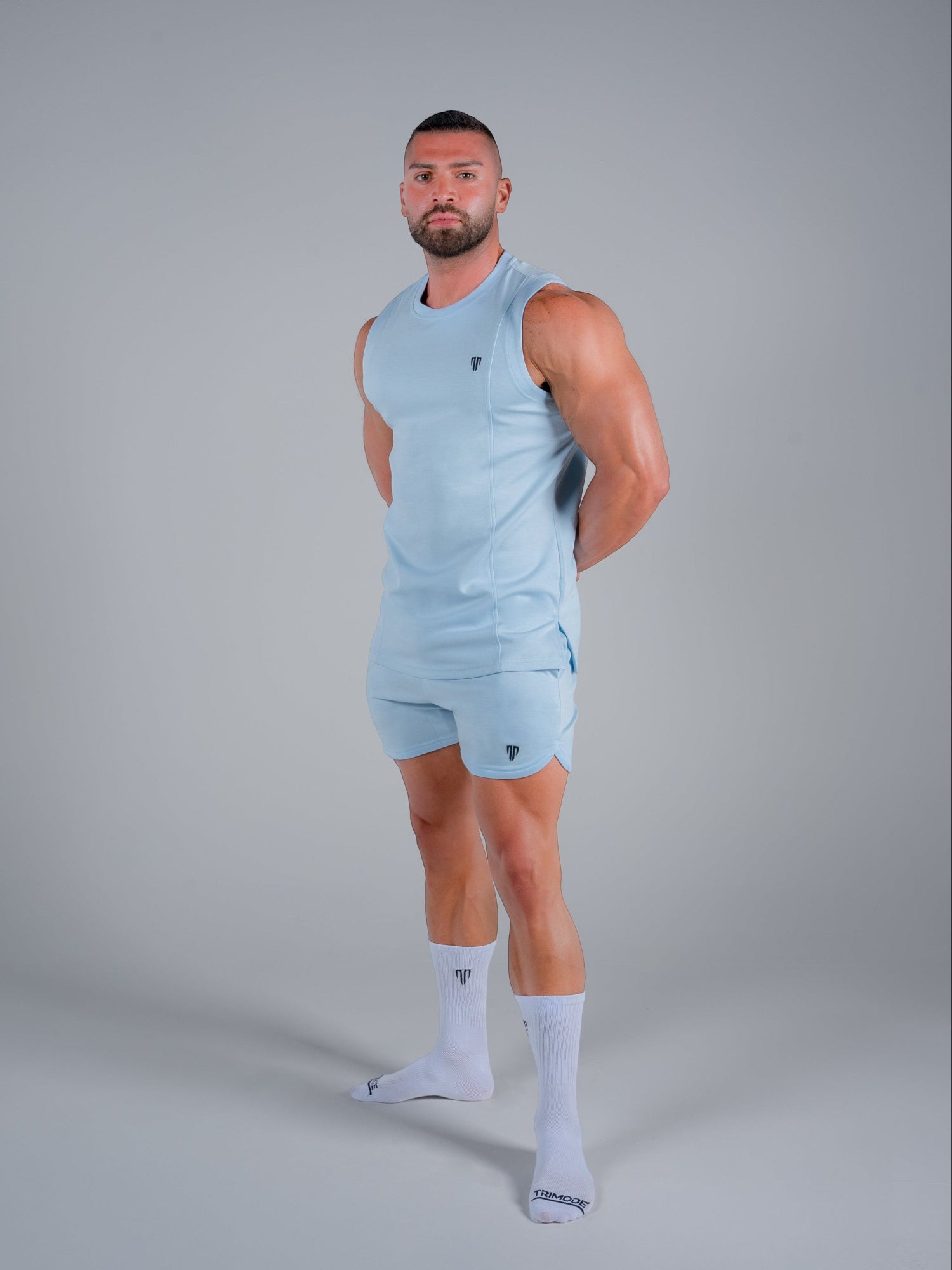 Tri-Motion Short 5" - Sky Blue - S - TRIMODE