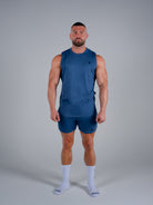 Tri-Motion Tank - Denim Blue - TRIMODE