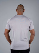 Tri-Motion Curved T-Shirt - Cloudy Grey - S - TRIMODE