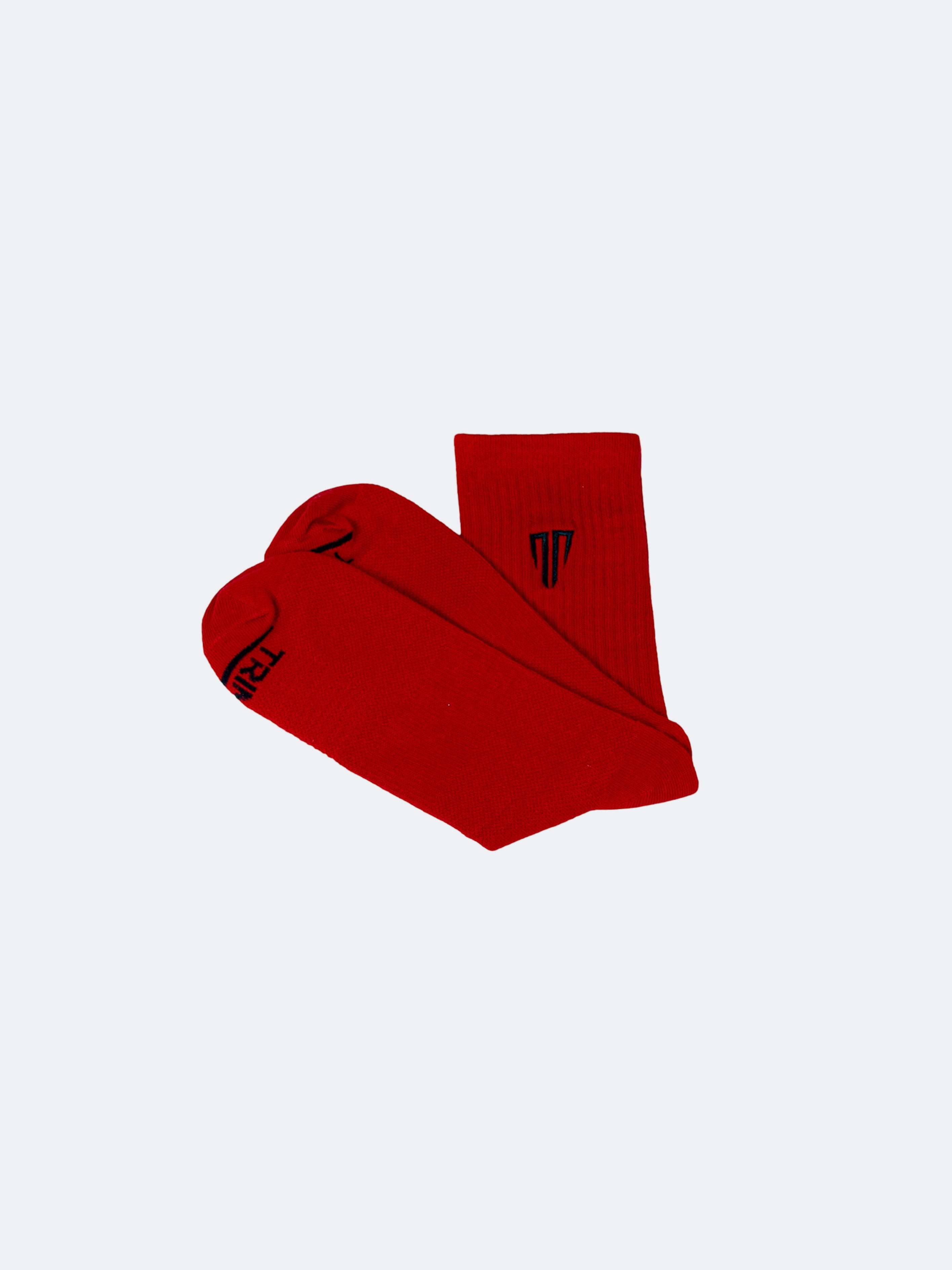 Tri-Core Crew Socks - Lava Red - S - TRIMODE