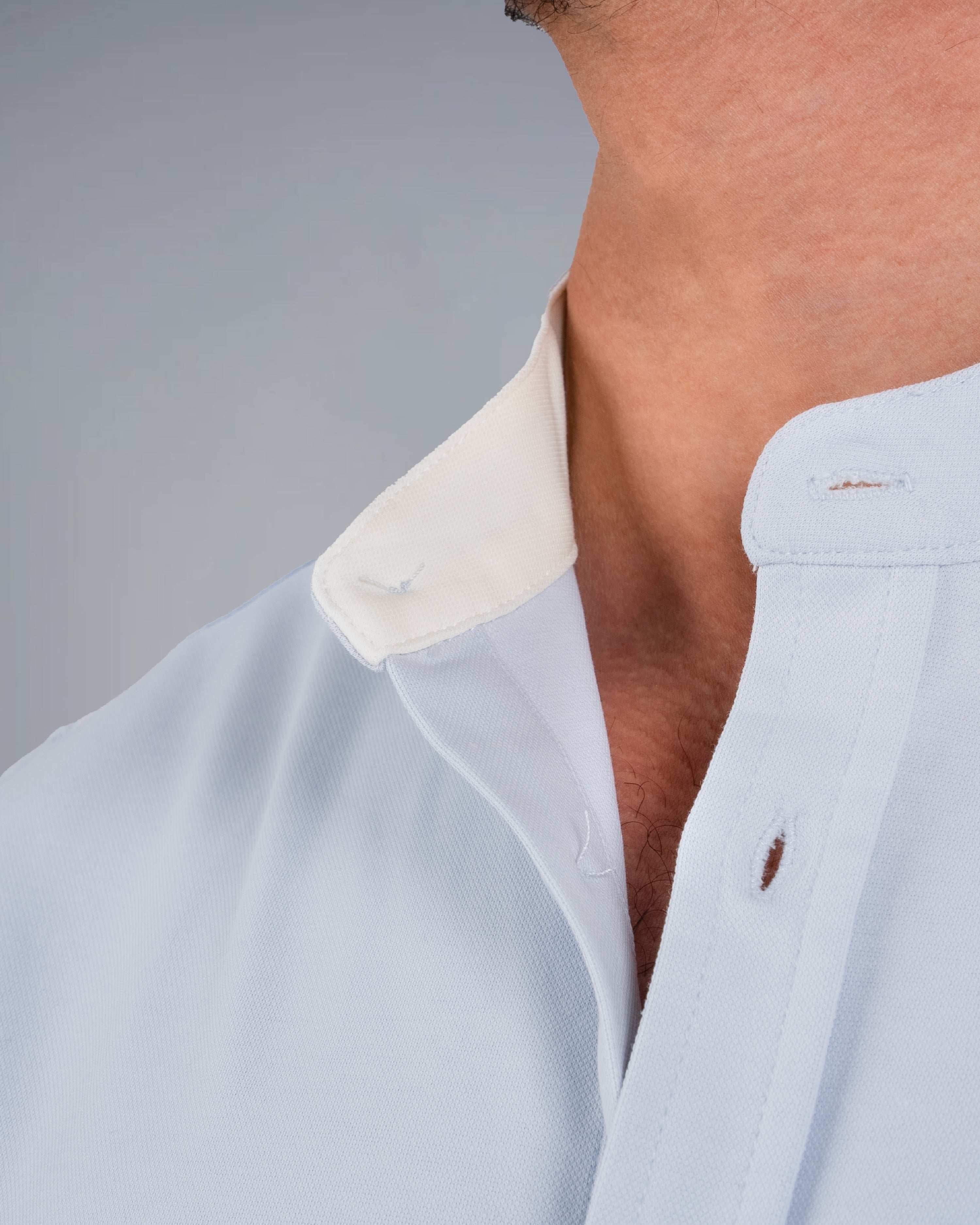 Tri-Frost Button Shirt - Light Blue - S - TRIMODE