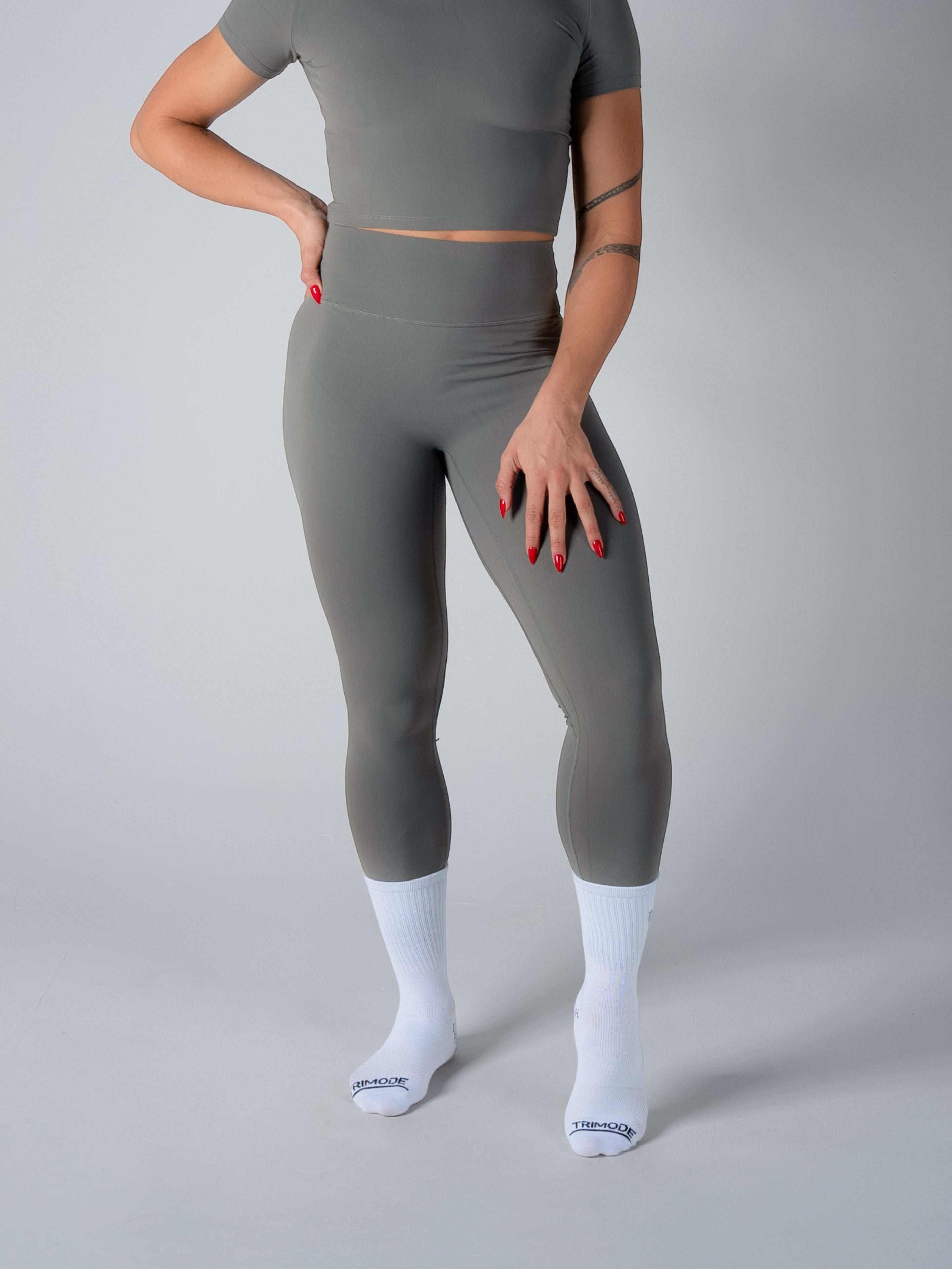 Tri-Active Leggings - Lunar Grey - XS - TRIMODE