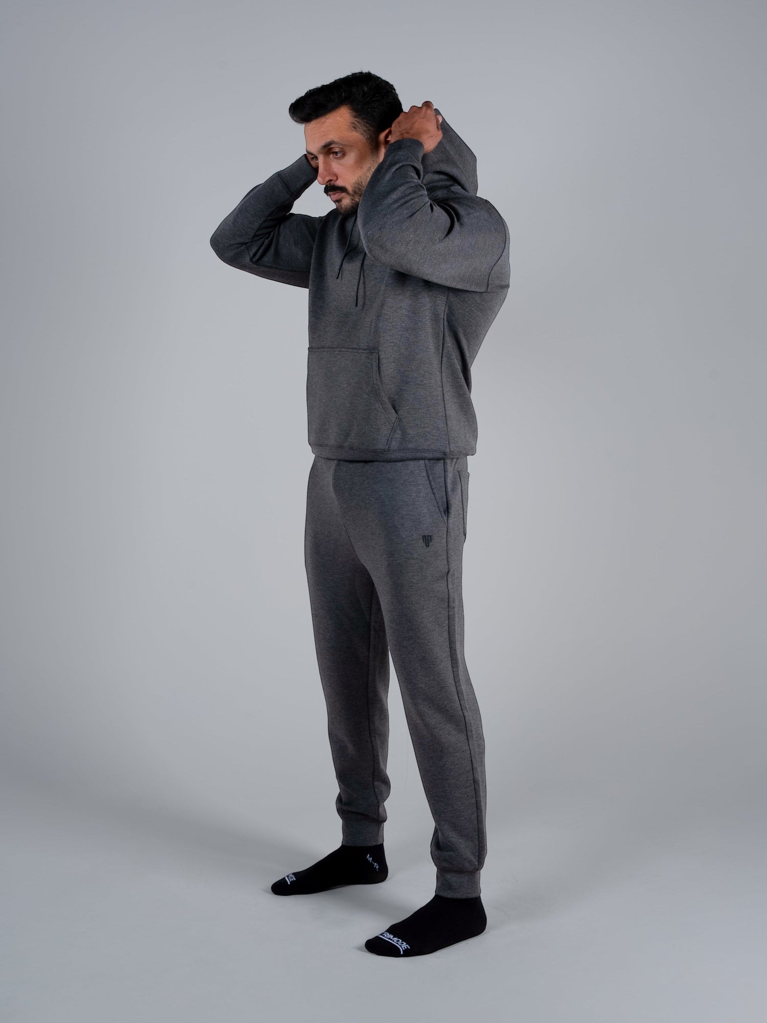 Tri-Motion Hoodie - Wolf Grey - S - TRIMODE