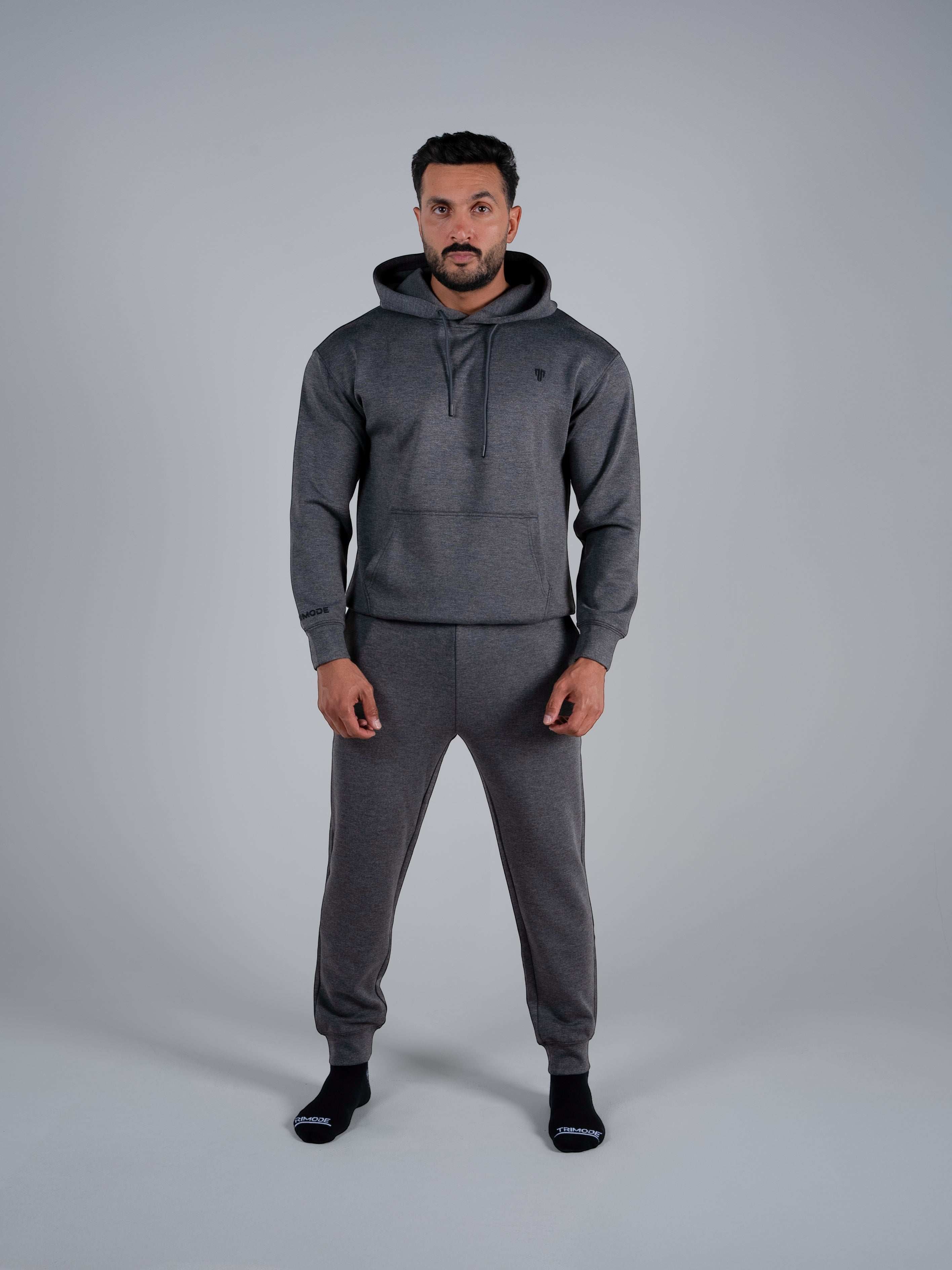 Tri-Motion Hoodie - Wolf Grey - S - TRIMODE