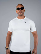 Tri-Motion Split T-Shirt - White - S - TRIMODE