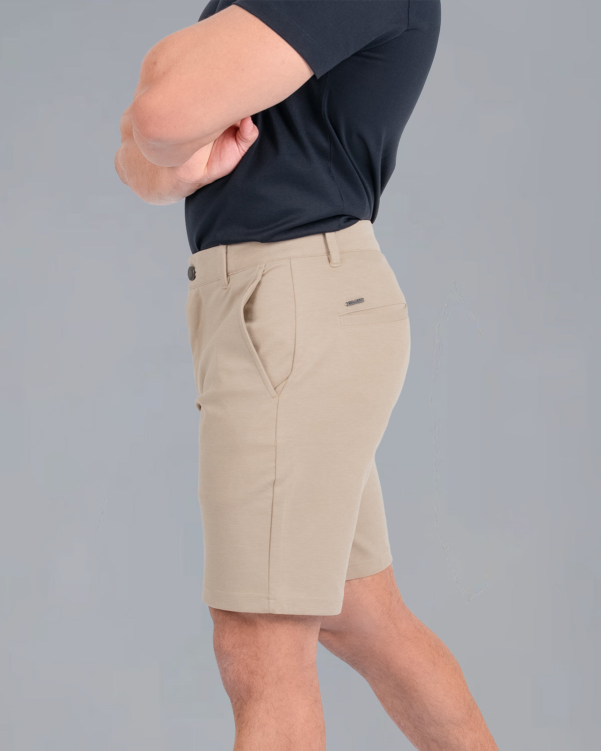 Tri-Lux Zipper Shorts - Desert Sand - S - TRIMODE