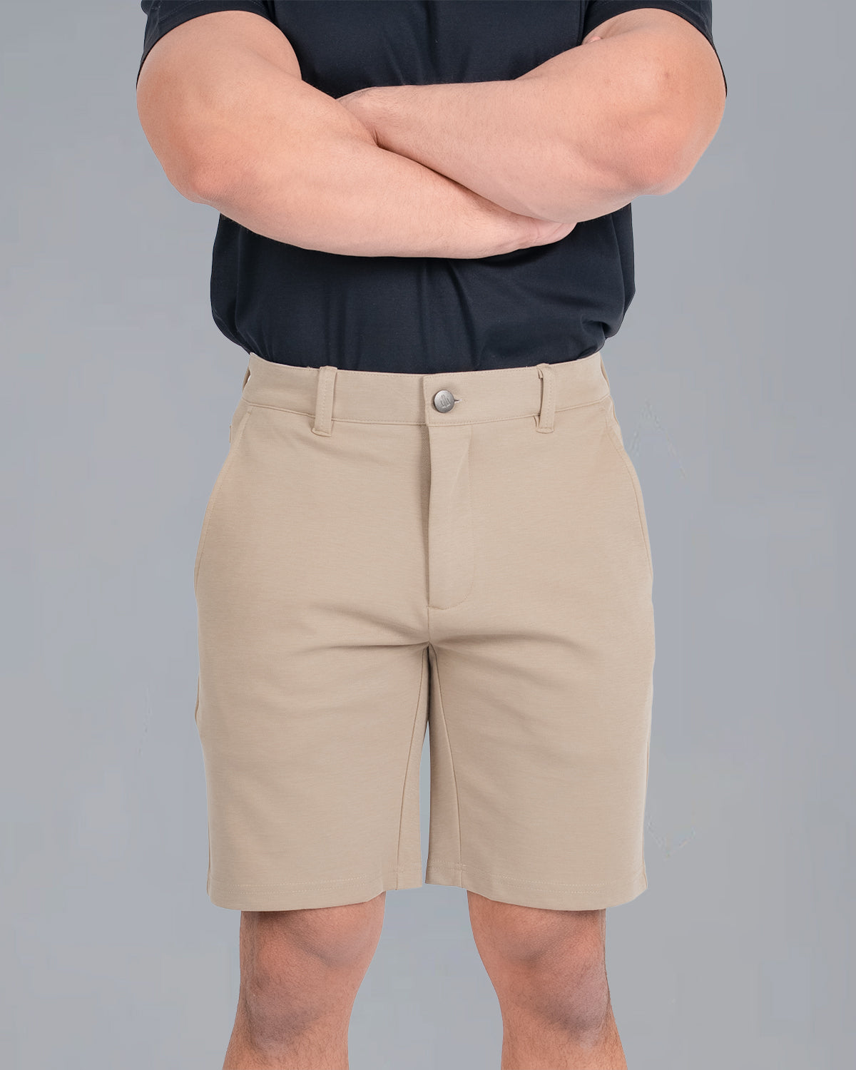 Tri-Lux Zipper Shorts - Desert Sand - S - TRIMODE