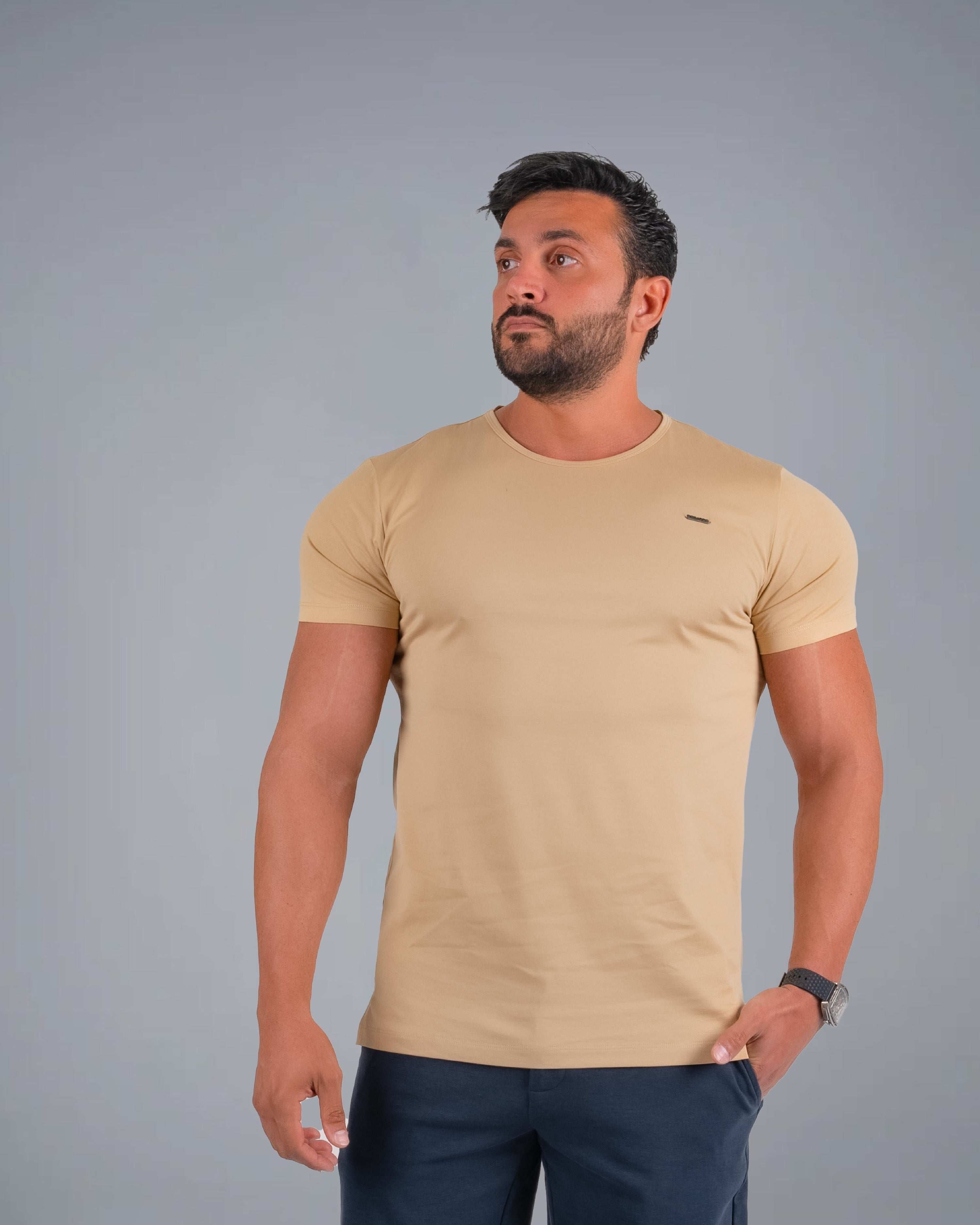 Tri-Ice T-Shirt - Camel - S - TRIMODE