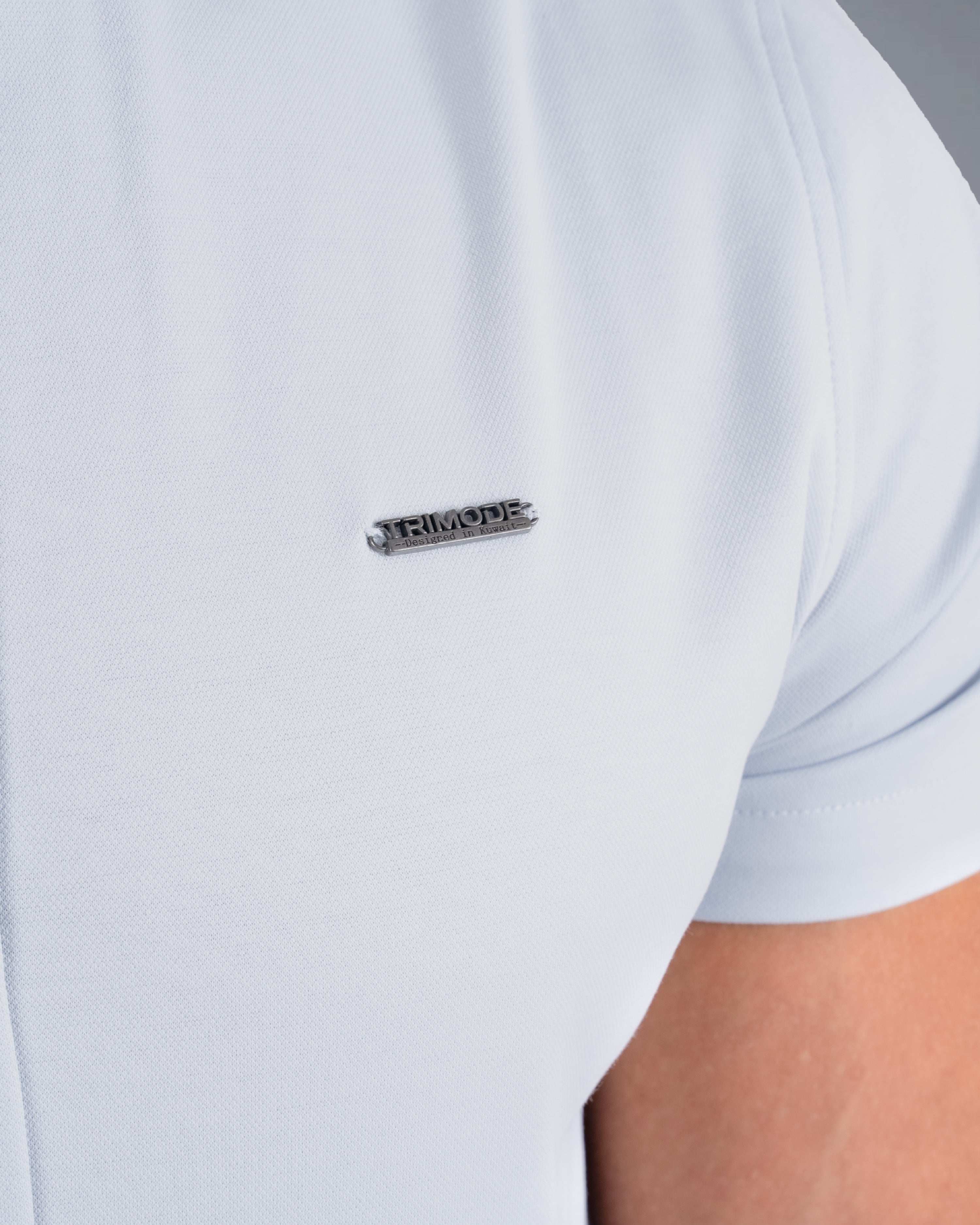 Tri-Frost Button Shirt - Light Blue - S - TRIMODE