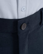 Tri-Lux Zipper Pants - Charcoal Blue - S - TRIMODE