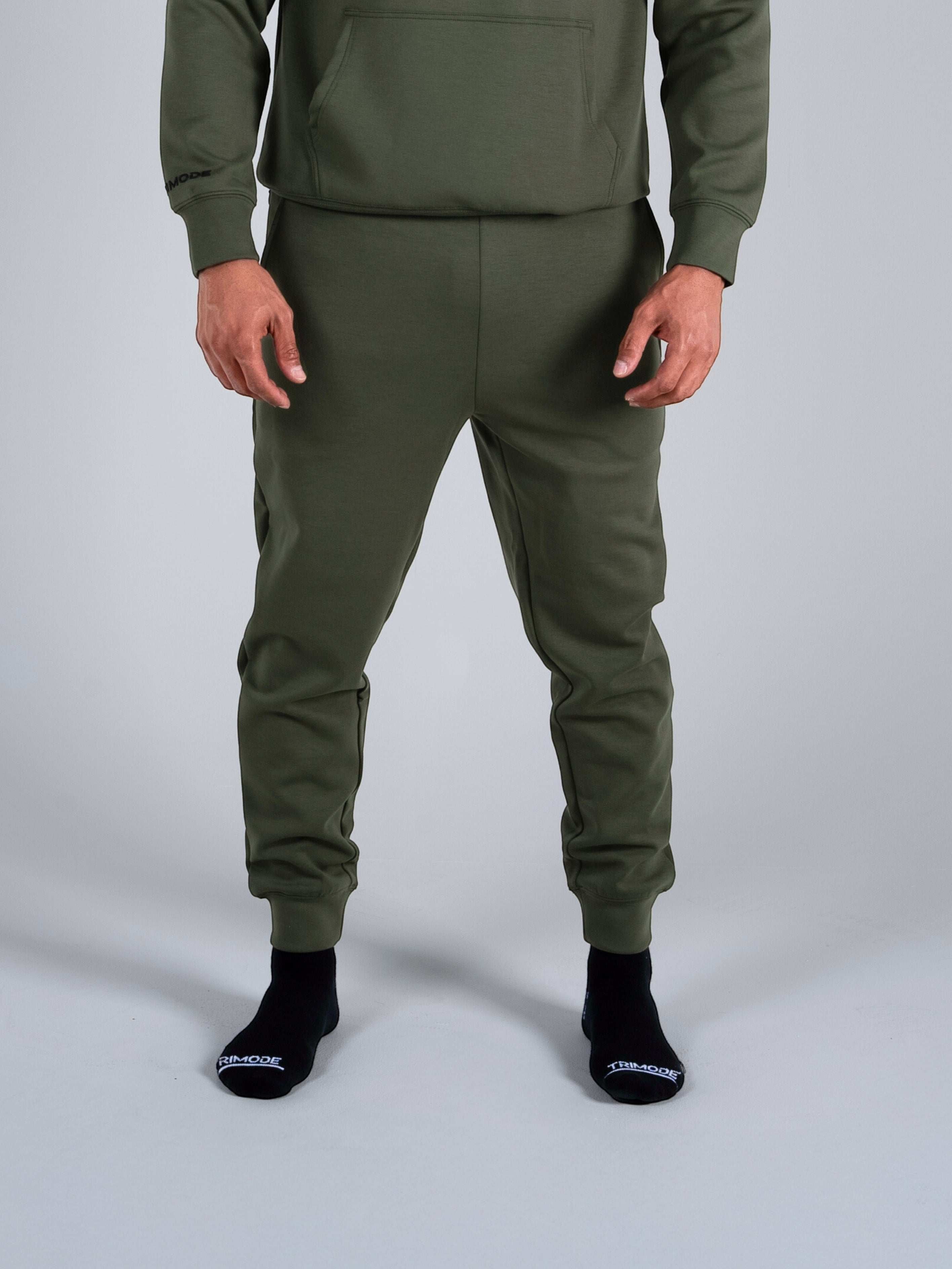 Tri-Motion Sweatpant - Army Green - S - TRIMODE