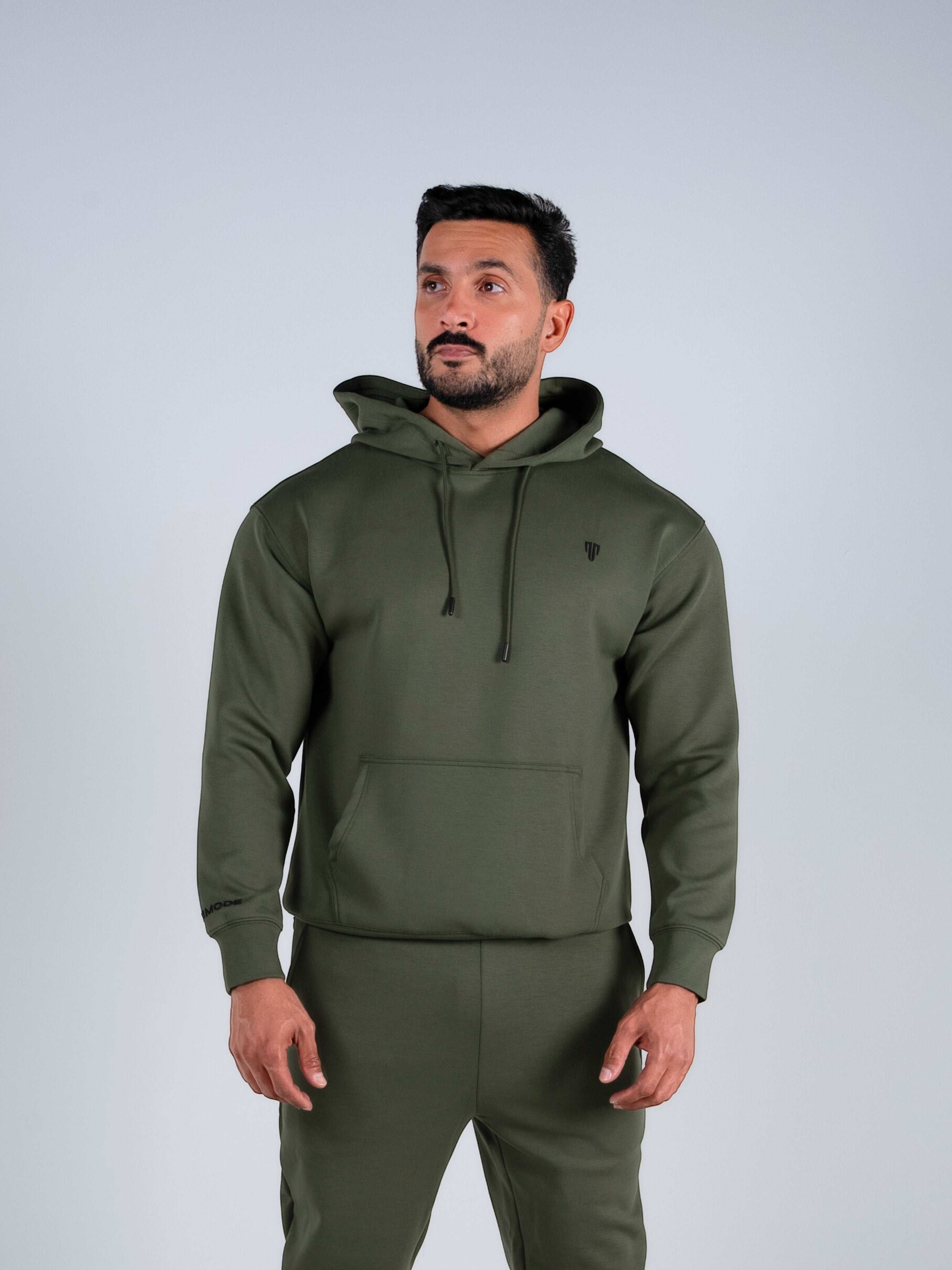 Tri-Motion Hoodie - Army Green - S - TRIMODE