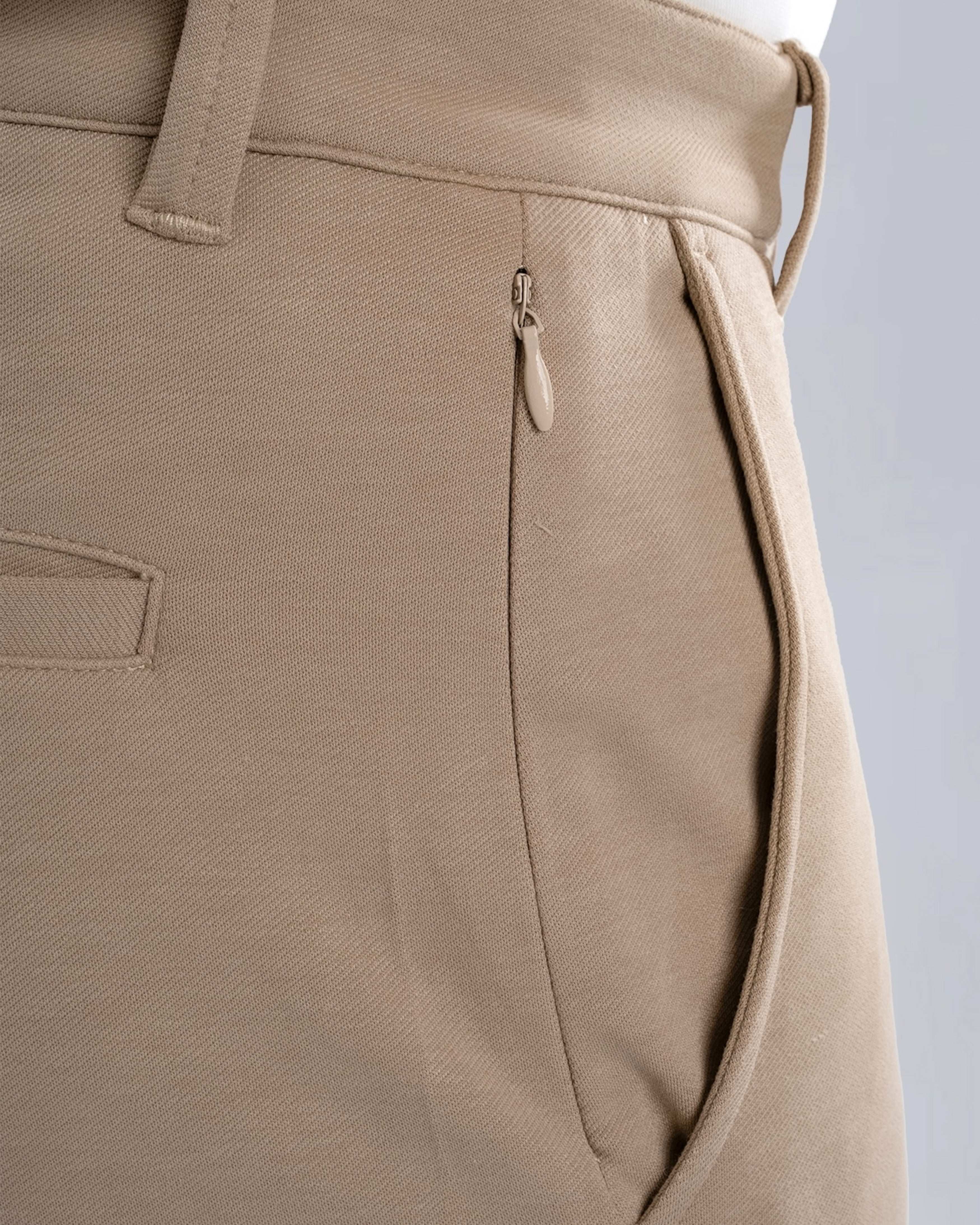 Tri-Lux Zipper Pants - Desert Sand - S - TRIMODE
