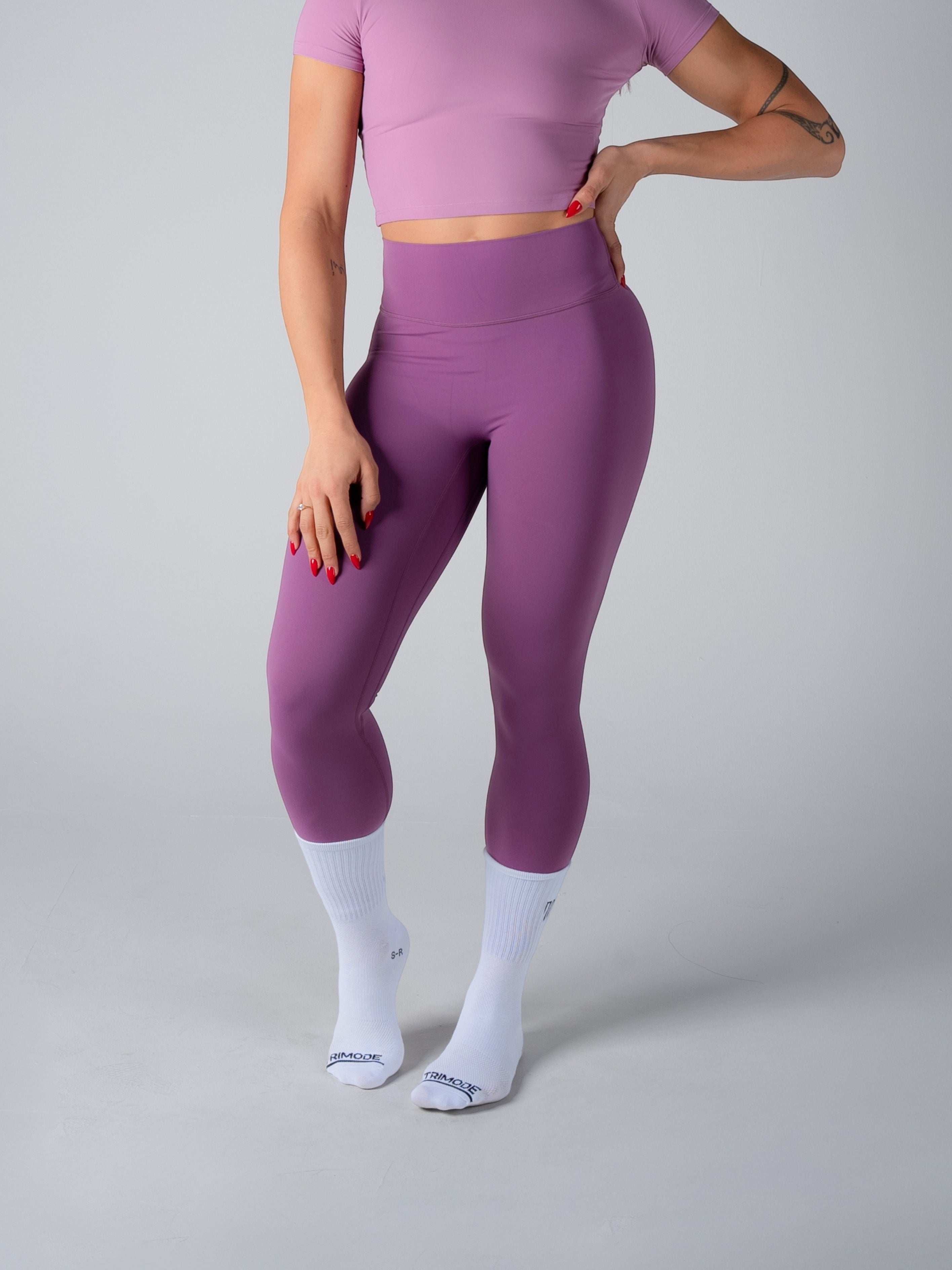 Tri-Active Leggings - Purple - XS - TRIMODE