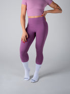 Tri-Active Leggings - Purple - TRIMODE