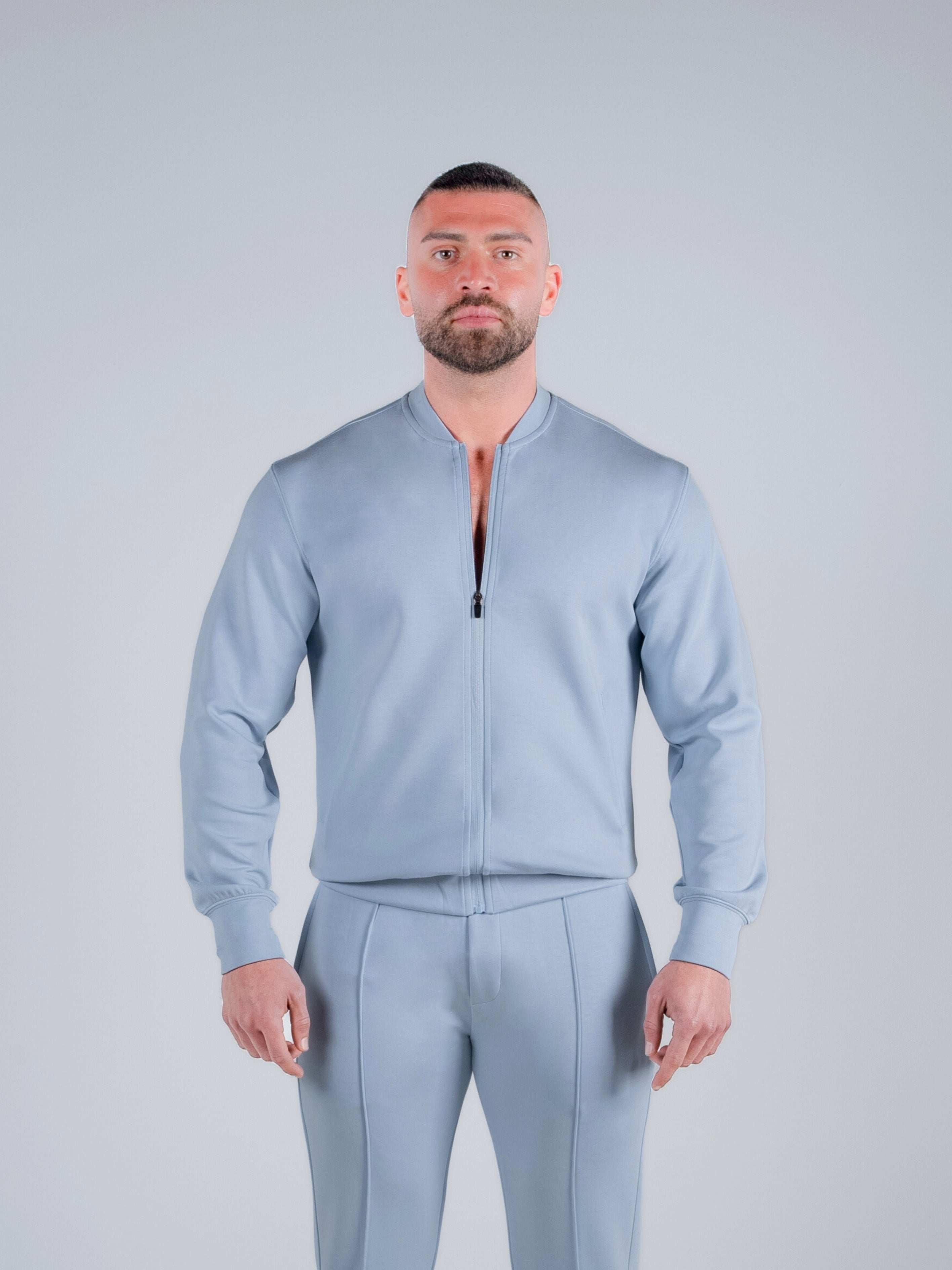 Tri-Motion Bomber Jacket - Sky Blue - S - TRIMODE