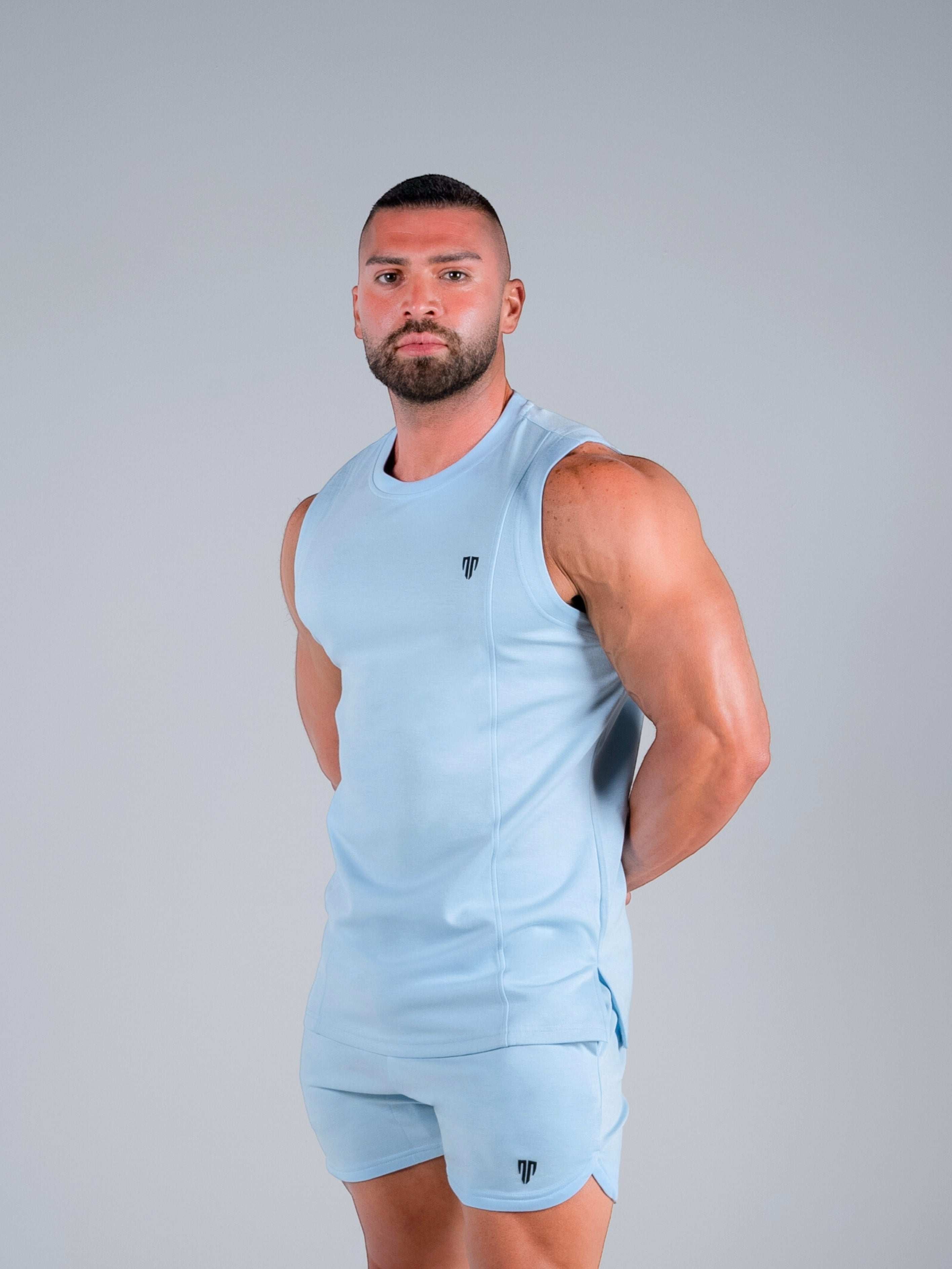 Tri-Motion Tank - Sky Blue - S - TRIMODE