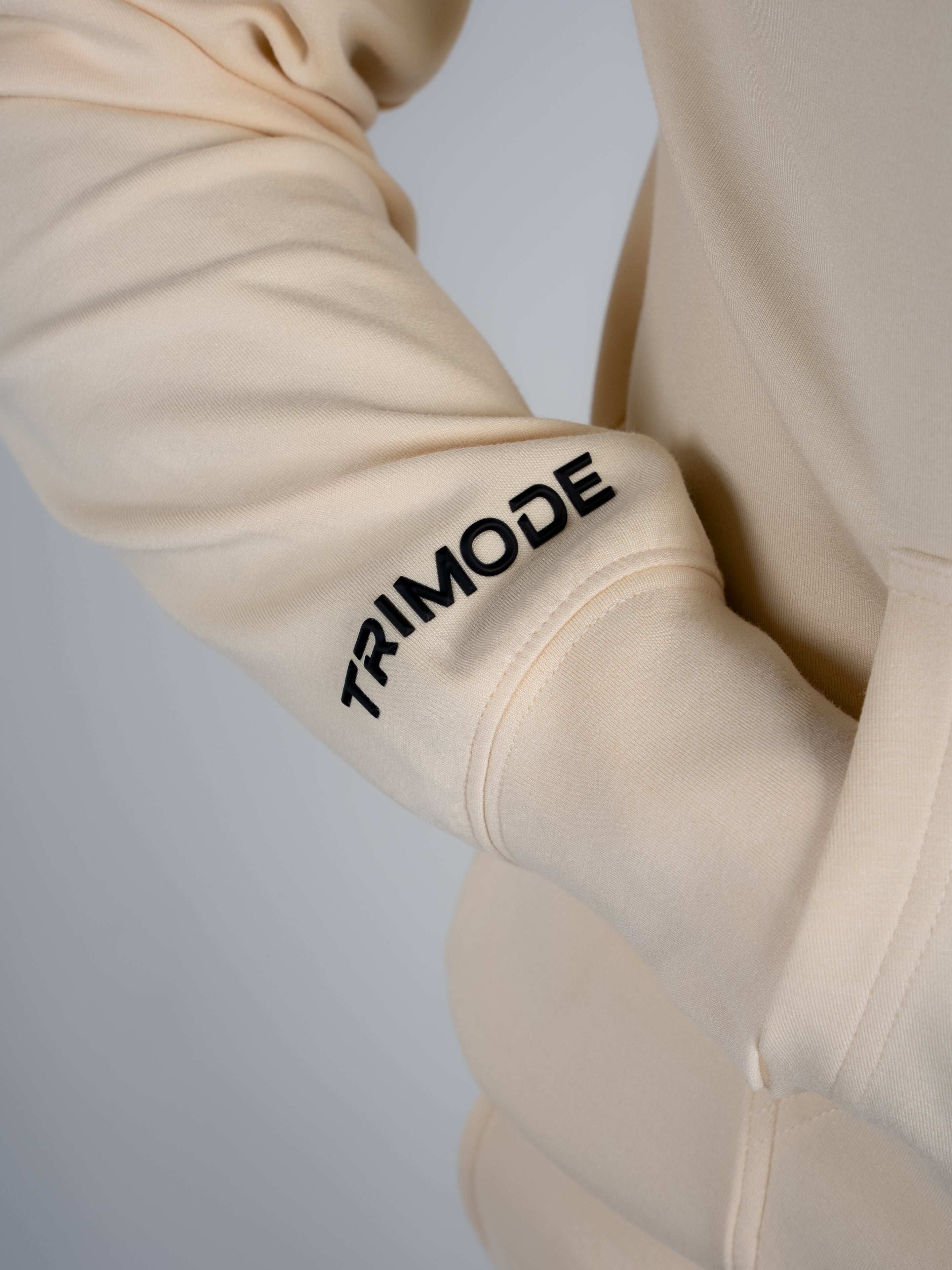 Tri-Motion Hoodie - Cream - S - TRIMODE