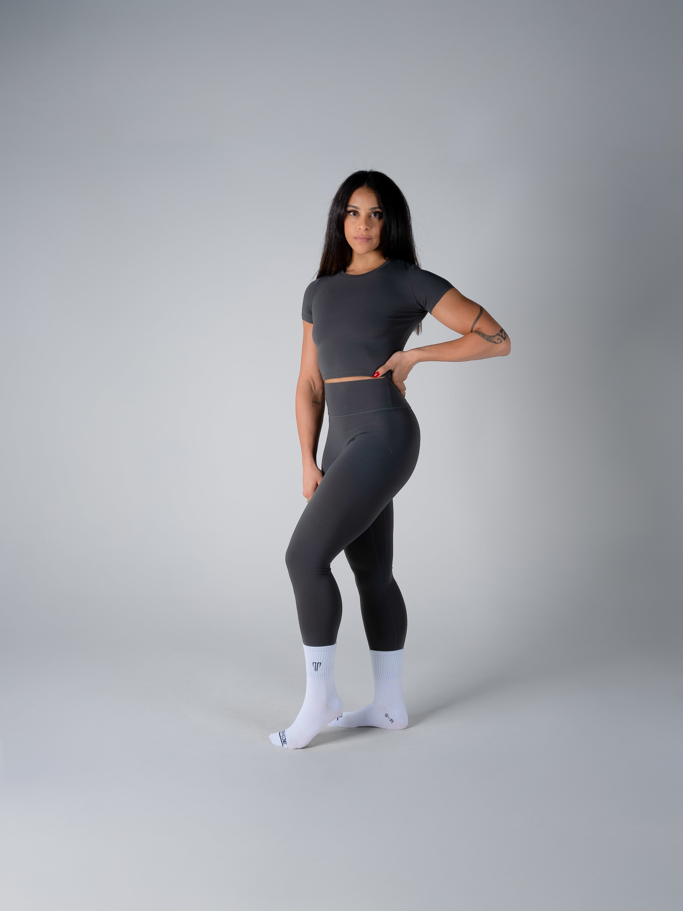 Tri-Active Leggings - Iron Grey - XS - TRIMODE