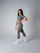 Tri-Active Leggings - Lunar Grey - TRIMODE