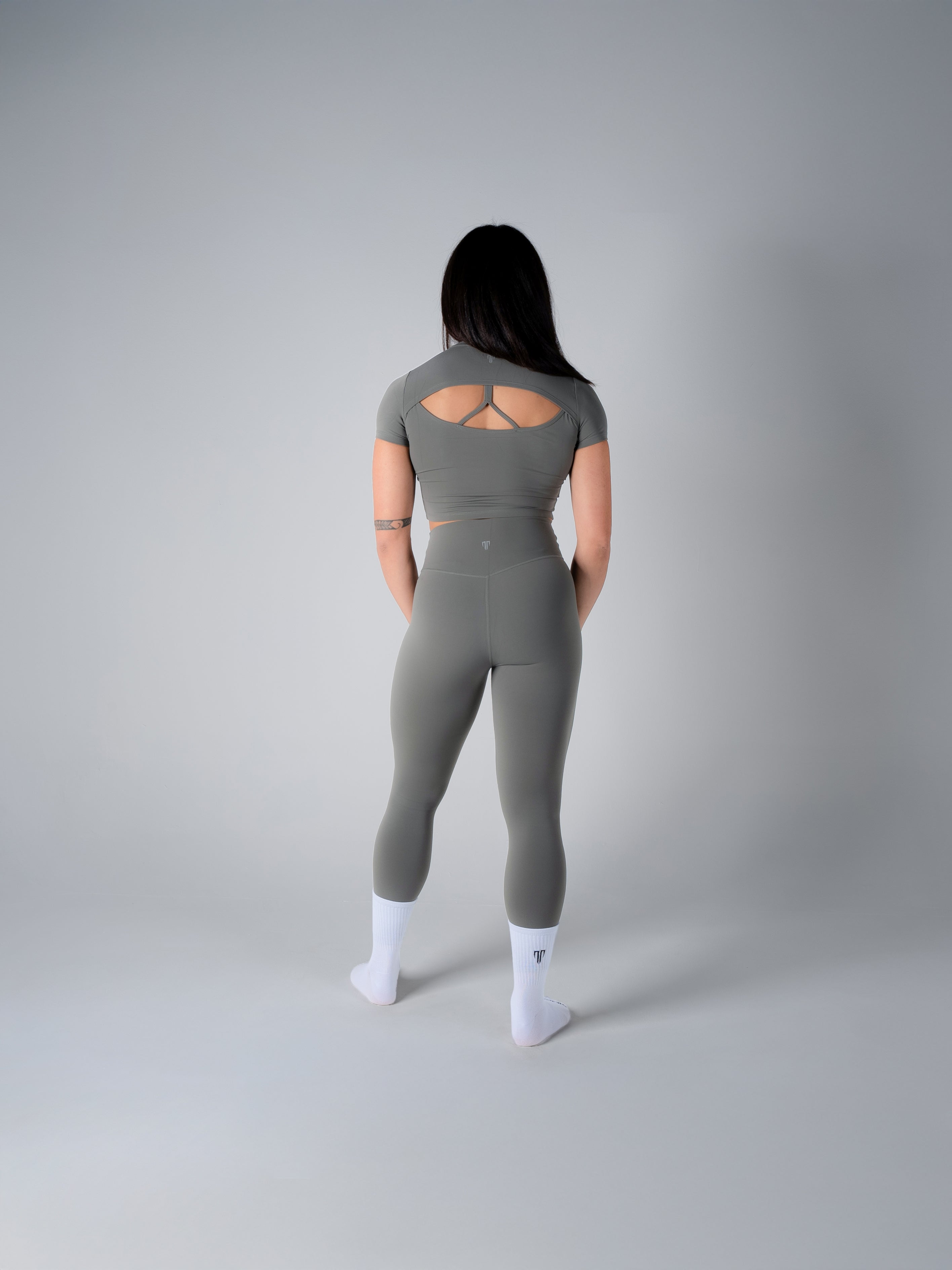 Tri-Active Leggings - Lunar Grey - TRIMODE