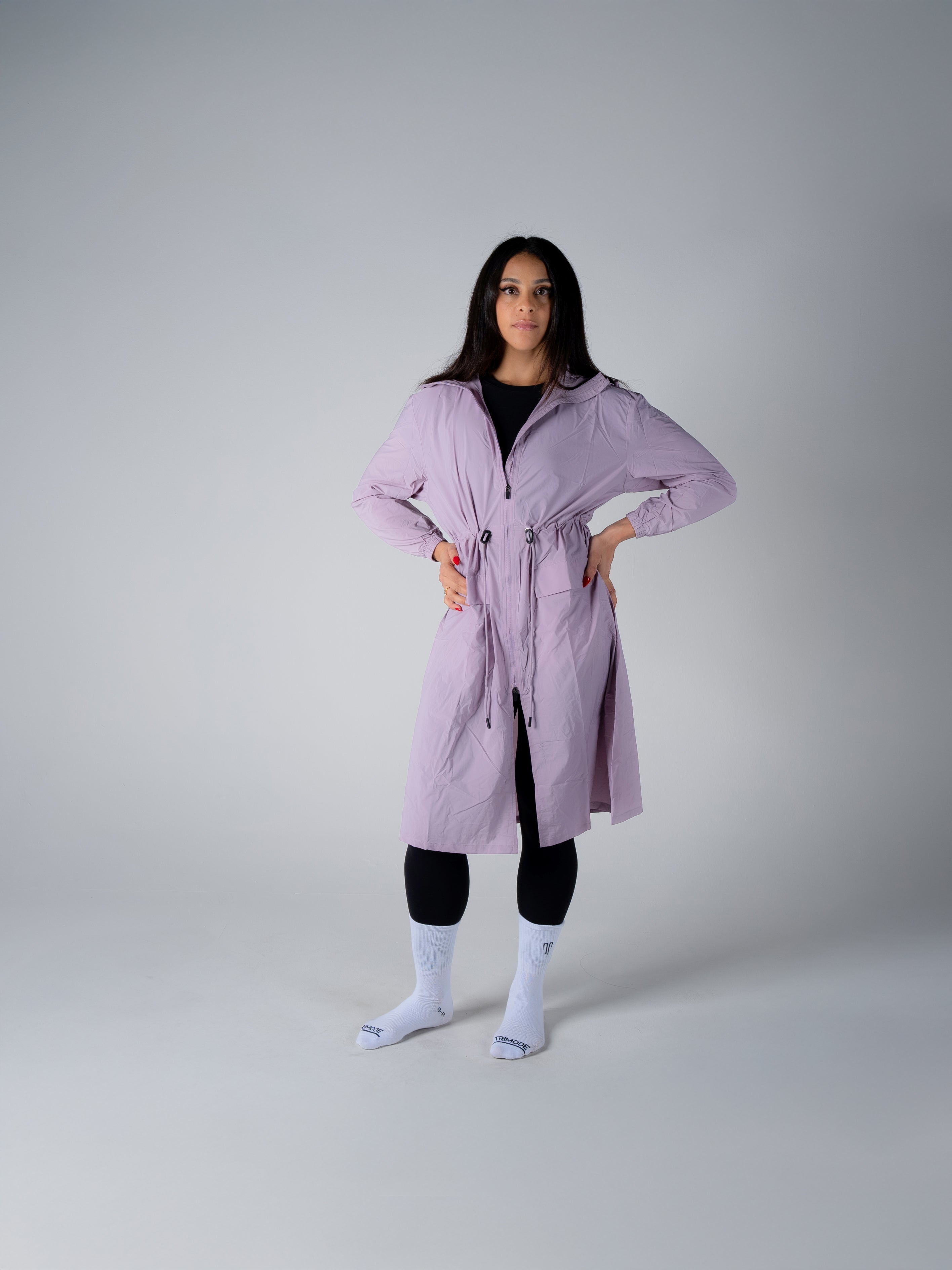 Tri-Breeze Trench - Purple Heather - XS - TRIMODE